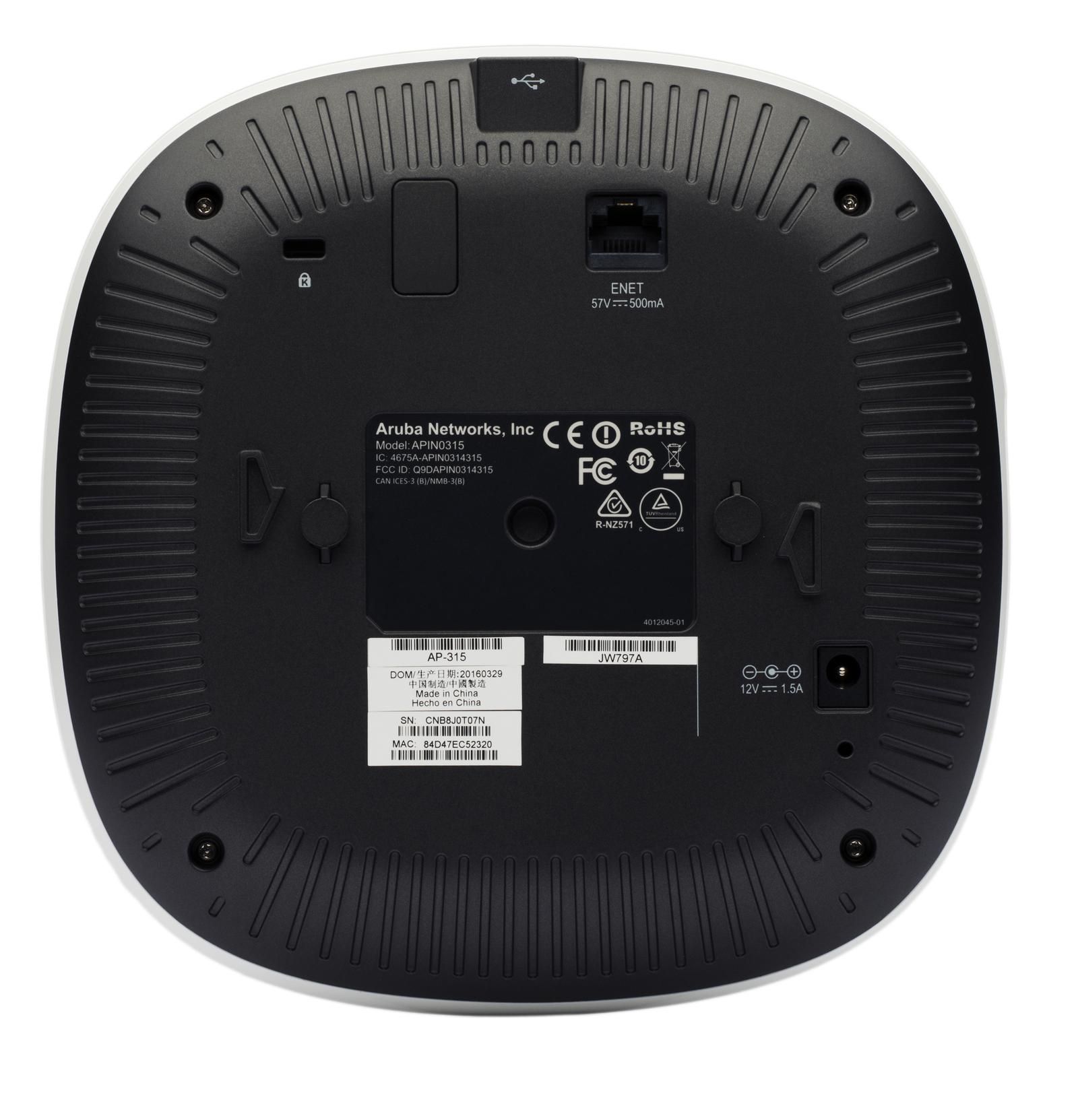 Aruba JW811A wireless access point 1733 Mbit/s White Power over Ethernet (PoE)